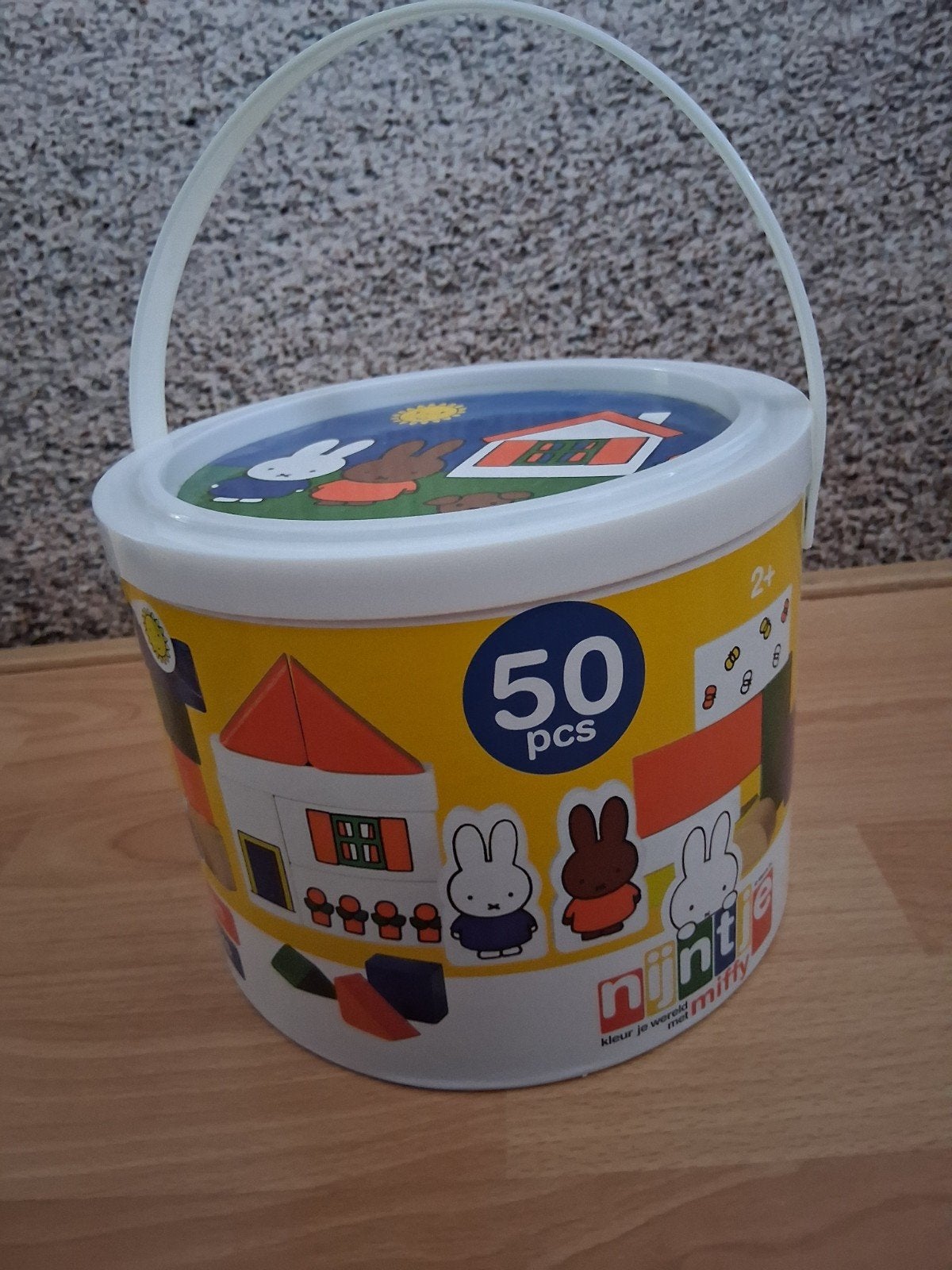 Nijntje blokkendoos, Ophalen, Gebruikt