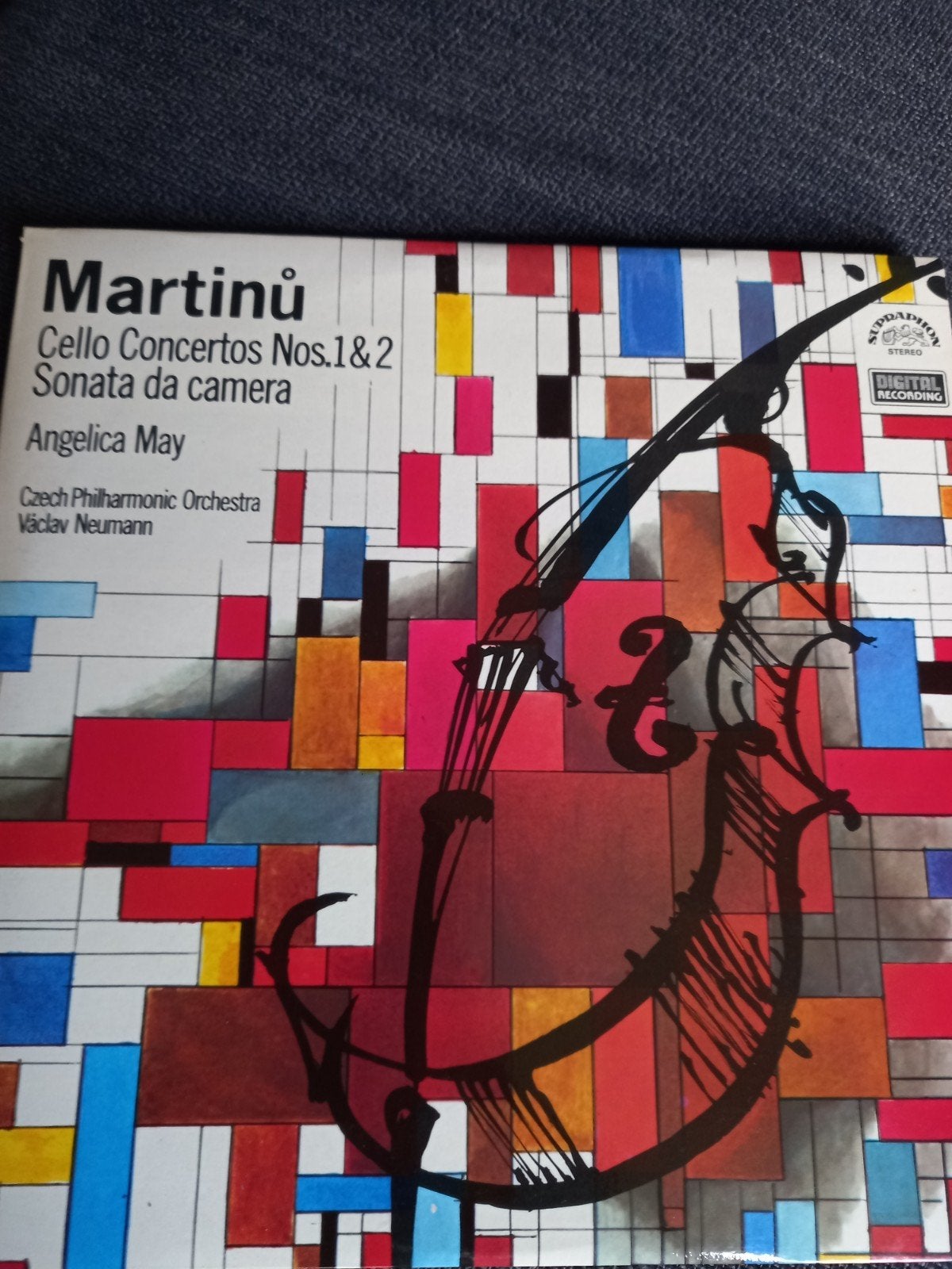 Martinu Cello Concertos Nos.1&2 Sonata da camera LP, Ophalen of Verzenden