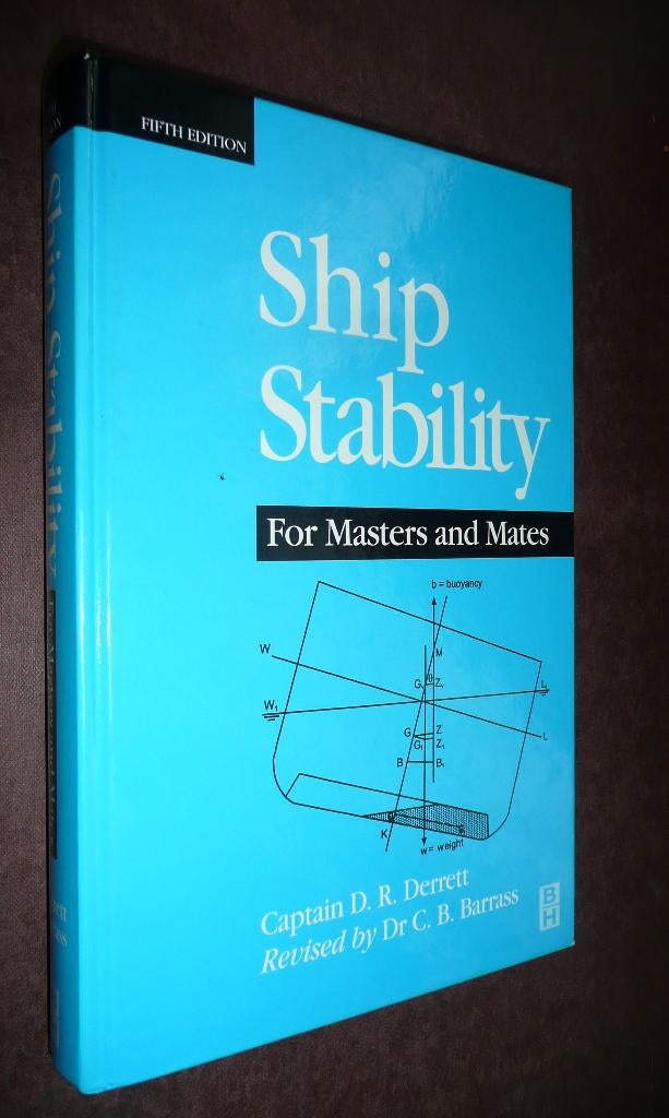 6 x SHIP STABILITY  beladen,  Stowage: Scheepvaart, Boeken, Zo goed als nieuw, 6 x SHIP STABILITY  beladen, stabiliteit & Stowage: Scheepvaart