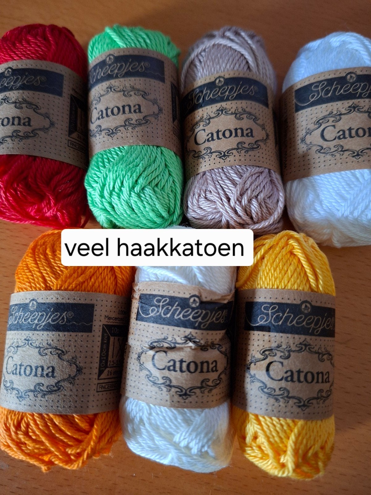 Haakkatoen catania en catona, Hobby en Vrije tijd, Breien en Haken, Nieuw, Ophalen of Verzenden, Schachenmayr Scheepjes, X