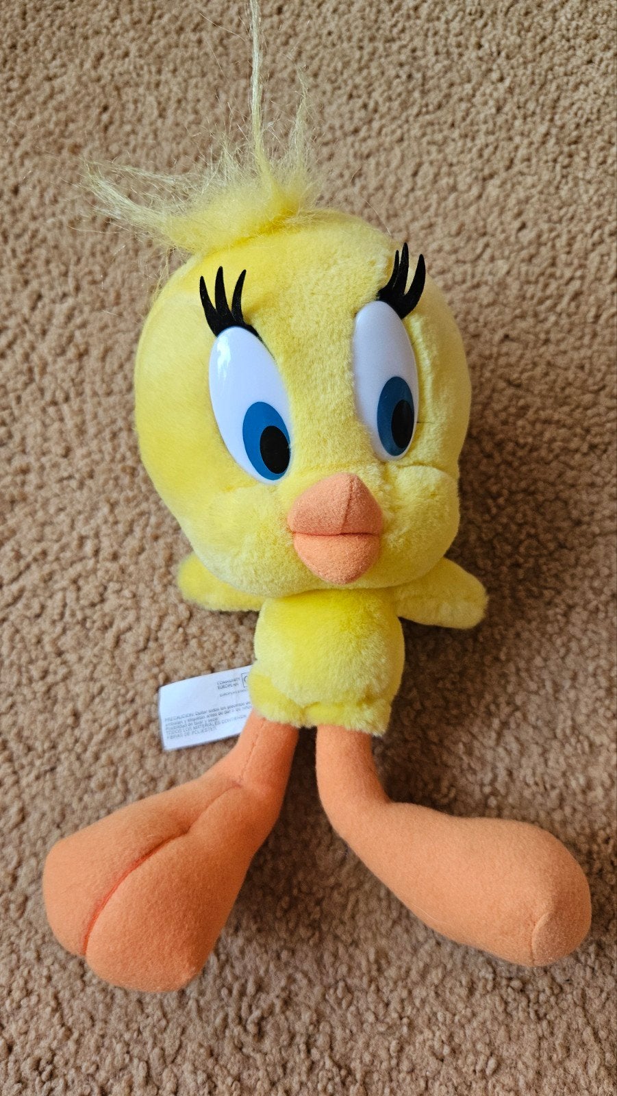 Looney Tunes Tweety knuffel, Ophalen of Verzenden, Overige typen