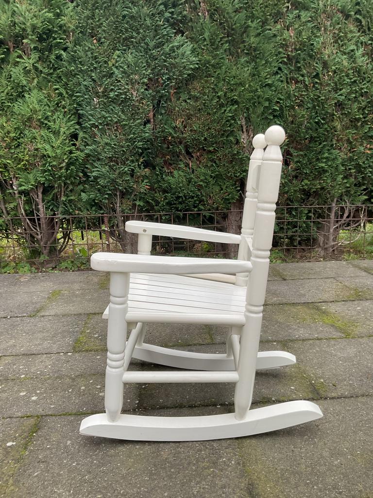 Houten schommelstoel, Kinderen en Baby's, Kinderkamer | Tafels en Stoelen, Ophalen