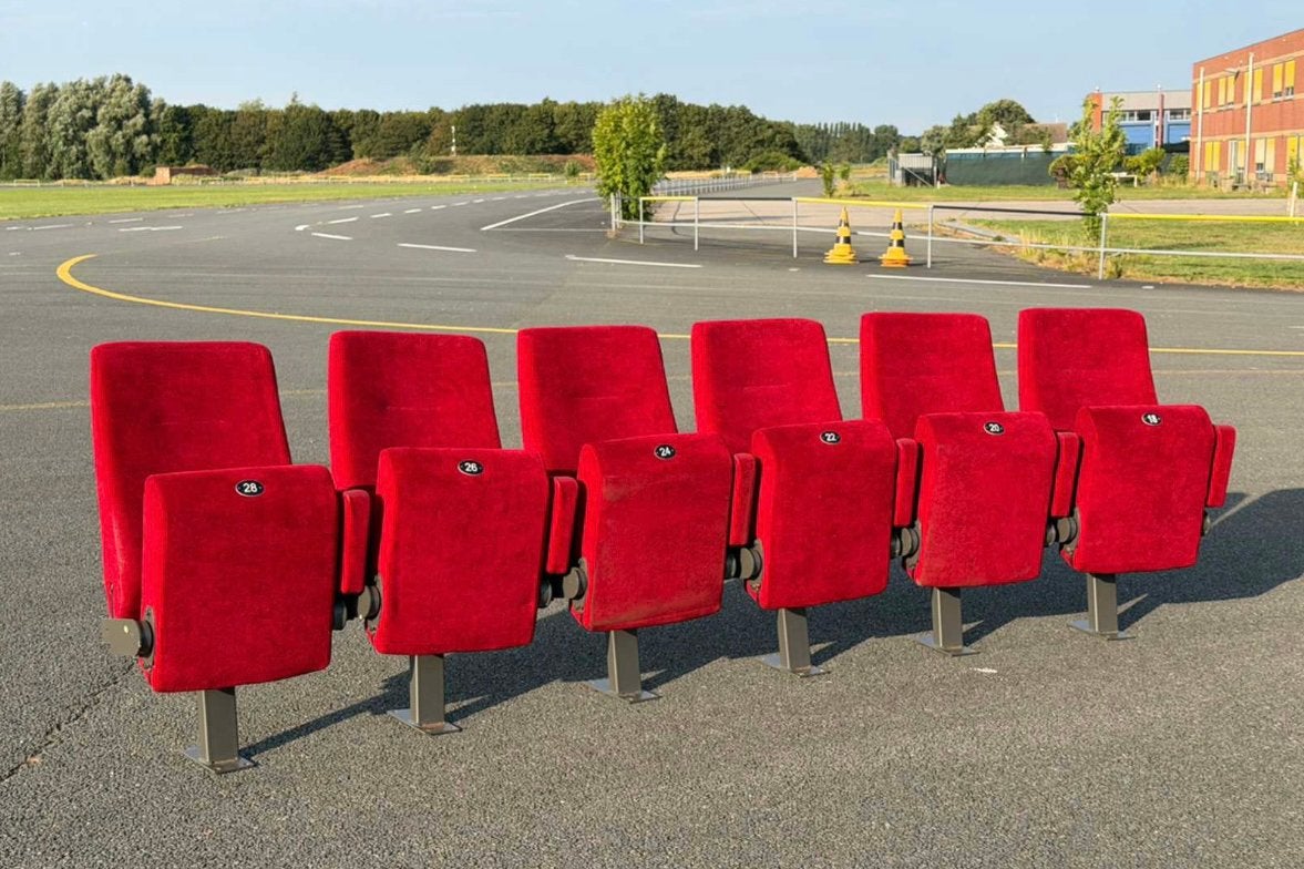 Bioscoop/ theater stoelen! Groot aantal, Ophalen, Gebruikt, Stof, Vijf, Zes of meer stoelen