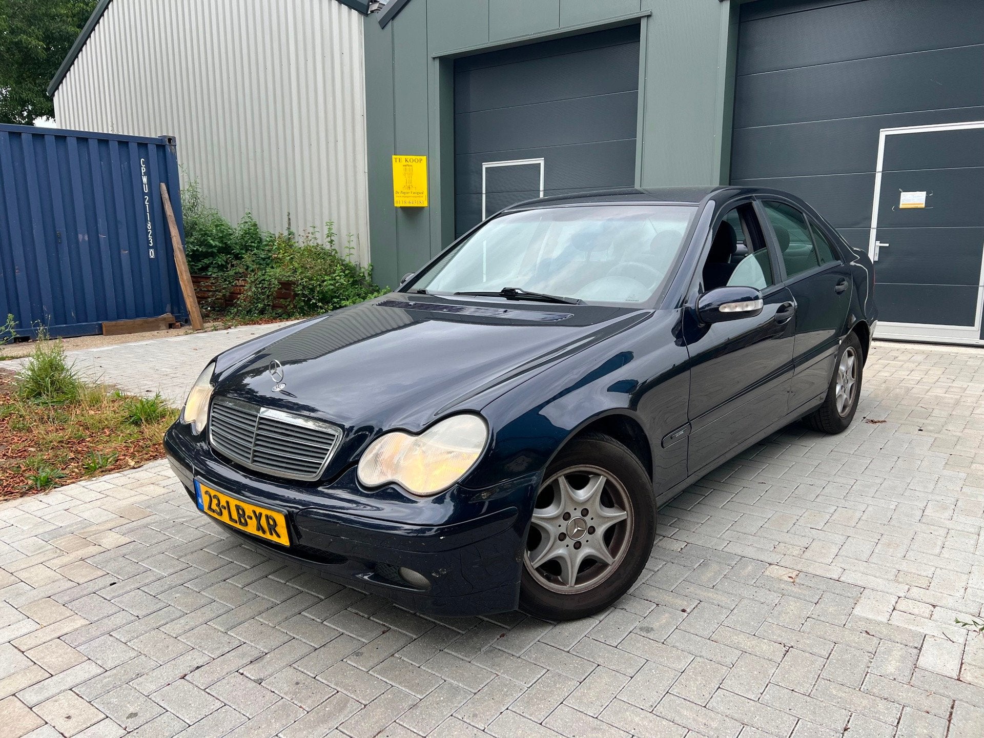 Mercedes-Benz C-klasse 180 K. Elegance Automaat, Automaat, Gebruikt, Blauw, 1796 cc