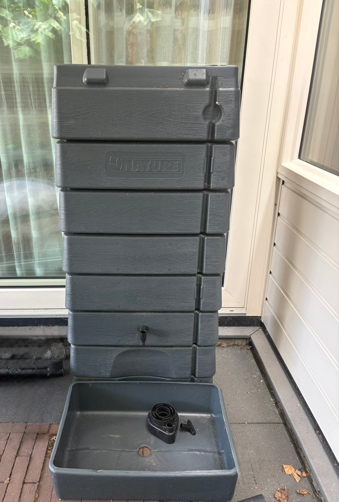 GERESERVEERD Regenton, 150 liter of meer, Ophalen, Gebruikt
