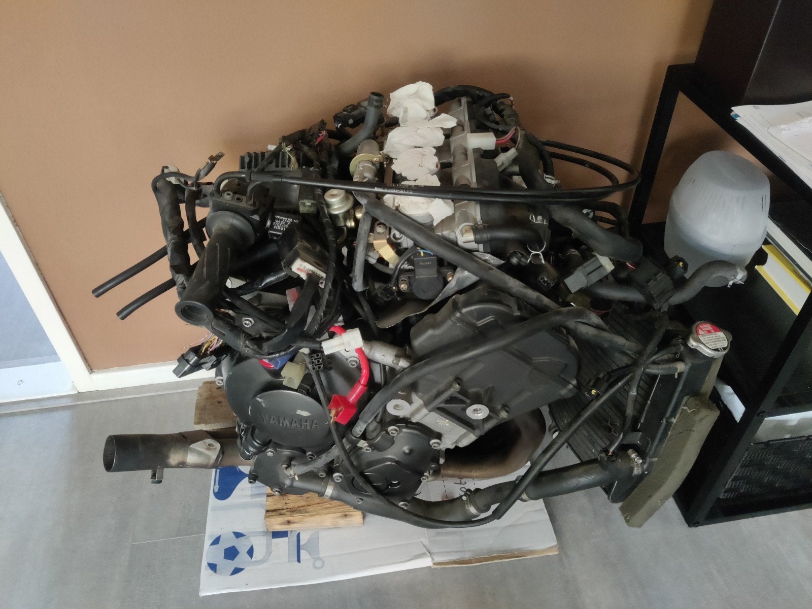 Yamaha r6 motorblok (03-05 of 06-07) J509E, Motoren, Ophalen, Gebruikt