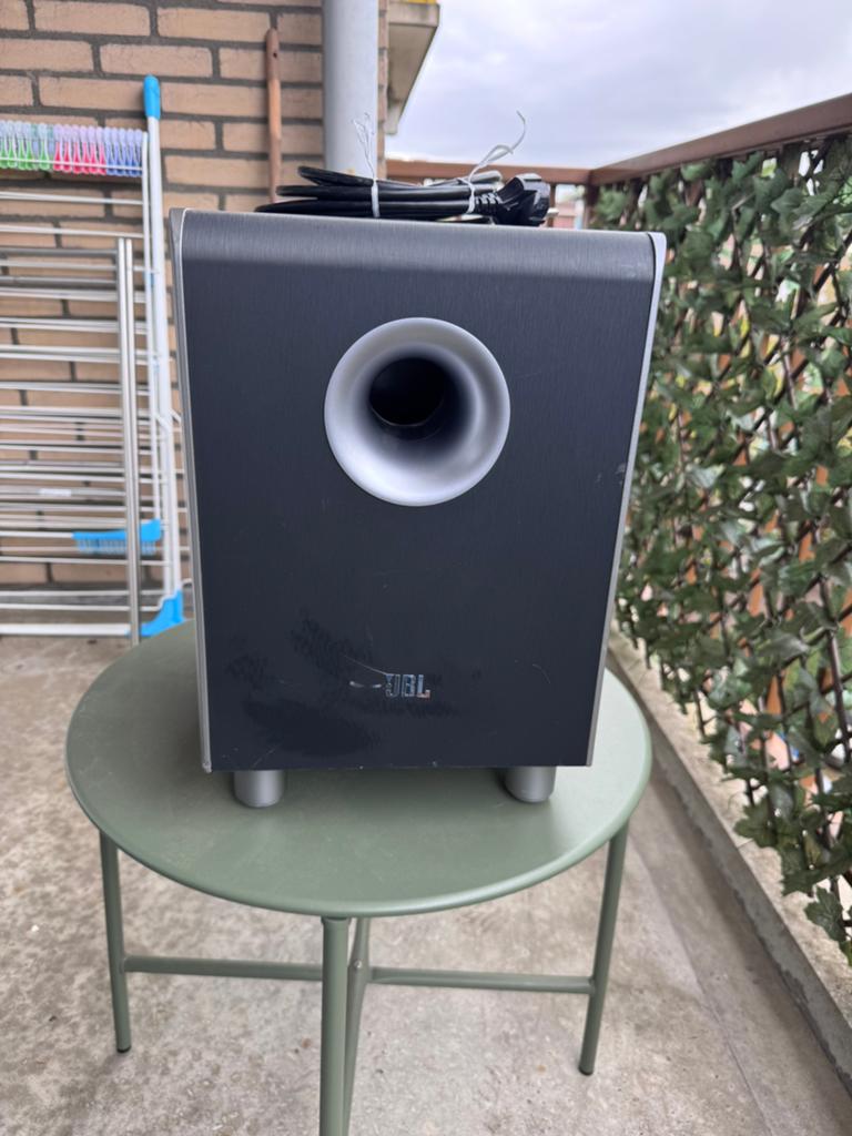 JBL Speakerset: 1 centerspeaker, 4 speakers, , subw T.e.a.b., Audio, Tv en Foto, Luidsprekers, Ophalen, Gebruikt, JBL
