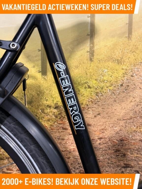 E-Energy Future 8 Elektrische fiets met voorwiel motor ebike, Fietsen en Brommers, Elektrische fietsen, Ophalen of Verzenden, Zo goed als nieuw