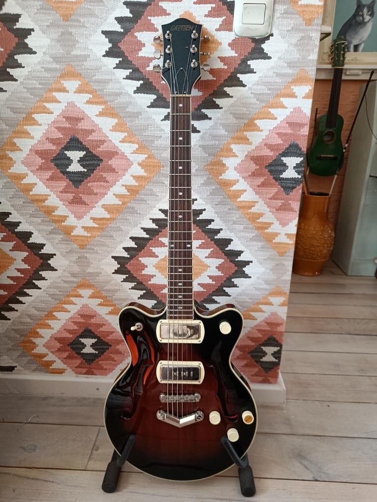 Gretsch G2655 p90 jr, Muziek en Instrumenten, Ophalen, Zo goed als nieuw, Semi-solid body, Overige merken
