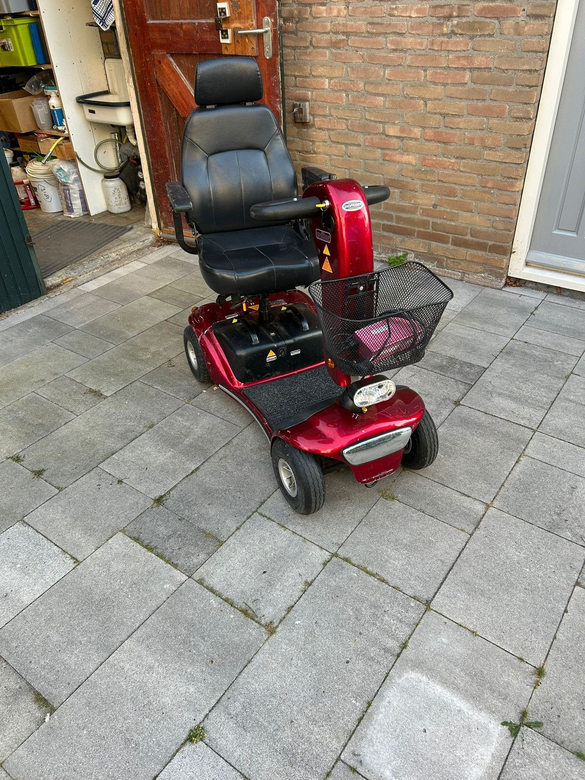 Scootmobiel, Ophalen, Gebruikt