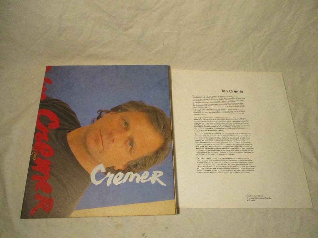 kunst boek Jan Cremer, Antiek en Kunst, Ophalen of Verzenden