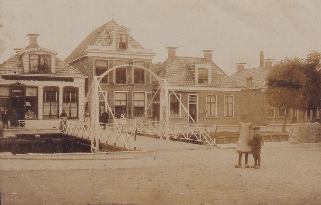 754D fotokaart Oldeboorn, Ophalen of Verzenden, Voor 1920, Ongelopen, Friesland
