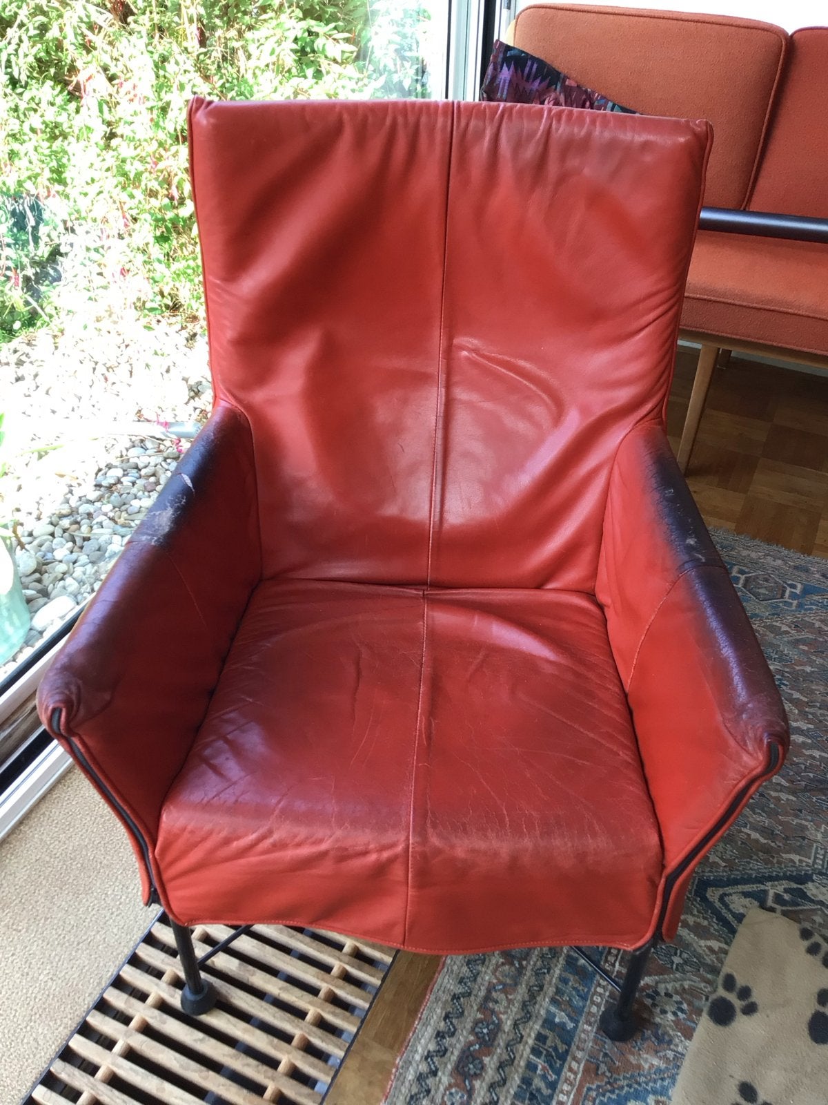 Montis Charly stoel - Frame (bekleding versleten), Ophalen, Gebruikt, Leer, Eén