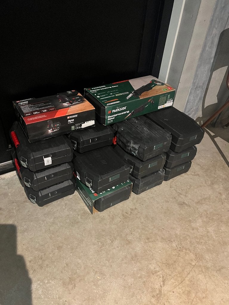 Retourpartij gereedschap, Ophalen, Parkside