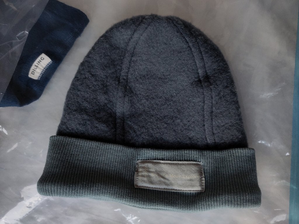 Mooie wolfleece (terry) muts, nieuw, baby onesize, Dilling, Overige typen, Jongetje of Meisje, Nieuw, Ophalen of Verzenden