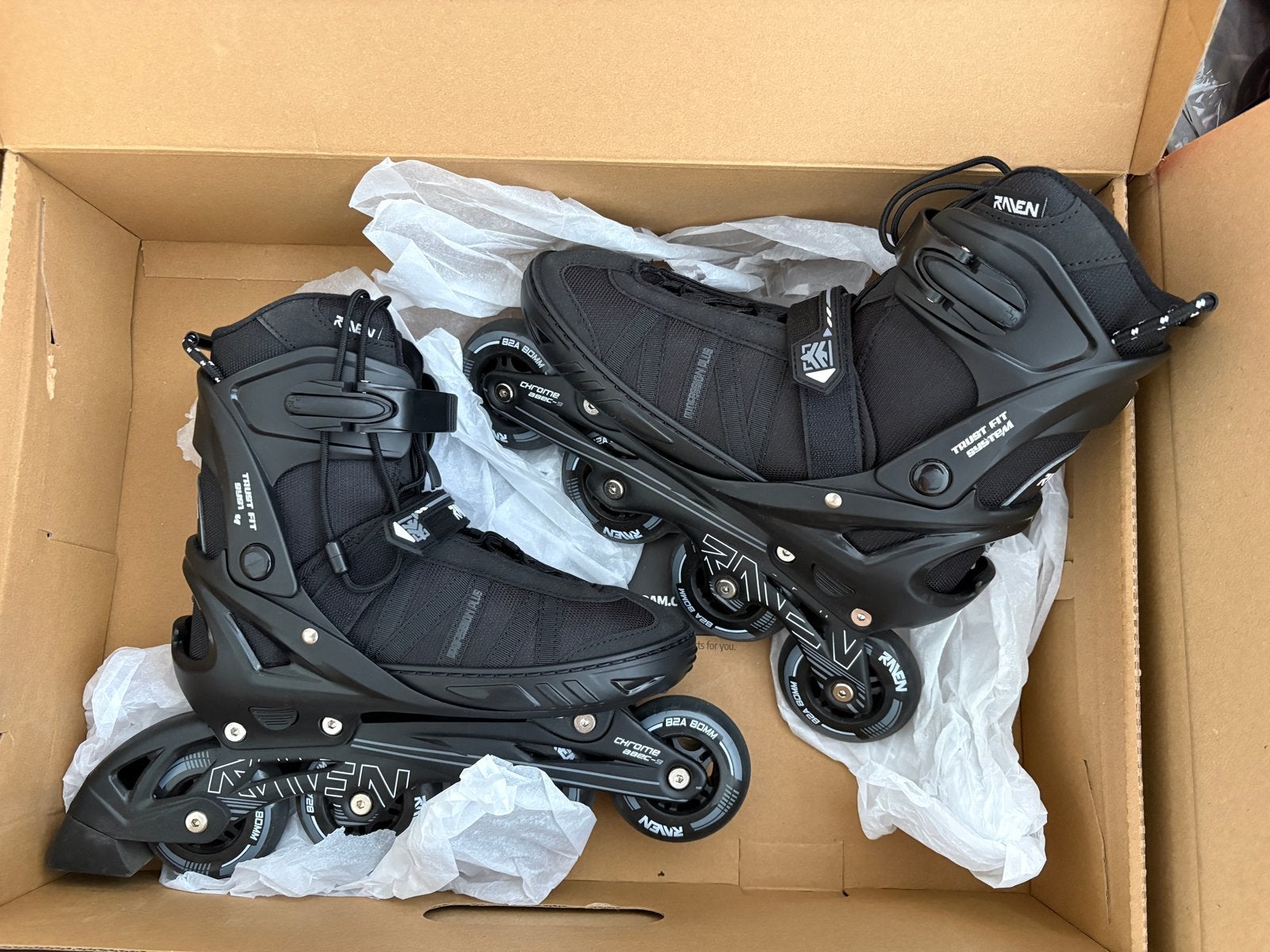 Nieuwe Raven inline skates - verstelbaar, Overige merken, Verstelbaar, Verzenden, Zo goed als nieuw