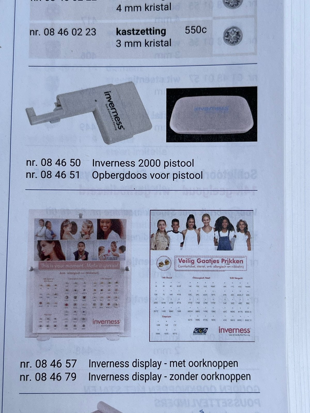 Inverness schietapparaat met oorknoppen, Overige materialen, Overige kleuren, Nieuw, Ophalen of Verzenden