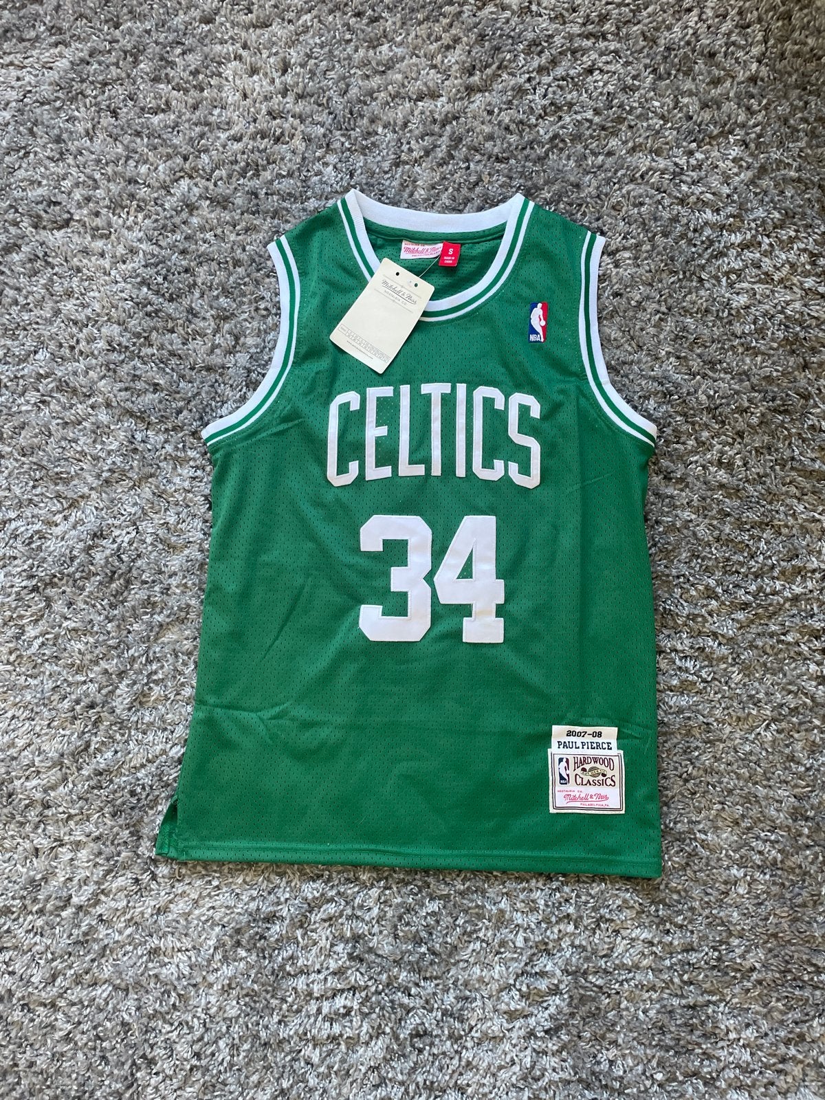 Mitchell & Ness Boston Celtics Paul Pierce NBA Jersey, Kleding | Heren, Sportkleding, Nieuw, Ophalen of Verzenden, Maat 46 (S) of kleiner
