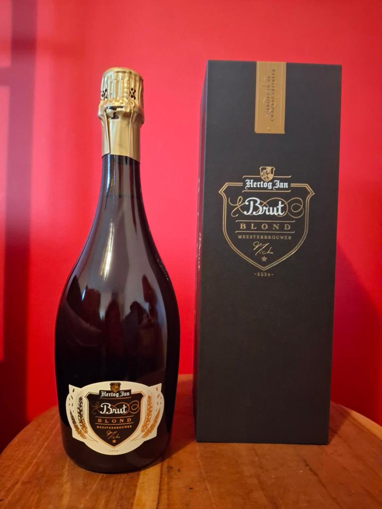 Hertog Jan Brut Blond 2024, Verzamelen, Biermerken, Ophalen of Verzenden, Nieuw, Flesje(s), Hertog Jan