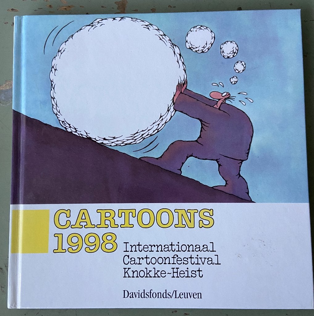Cartoons 1998 Internationaal Cartoonfestival Knokke-Heist, Ophalen of Verzenden, Zo goed als nieuw