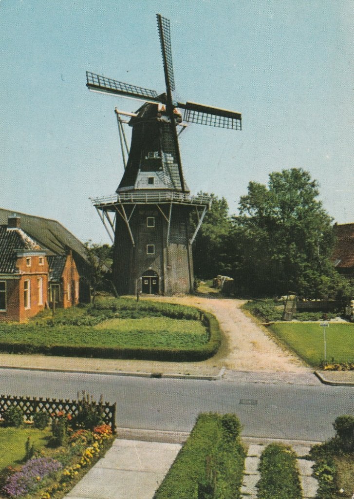 EENRUM Molen De Lelie, Verzamelen, Verzenden, 1980 tot heden, Gelopen, Groningen