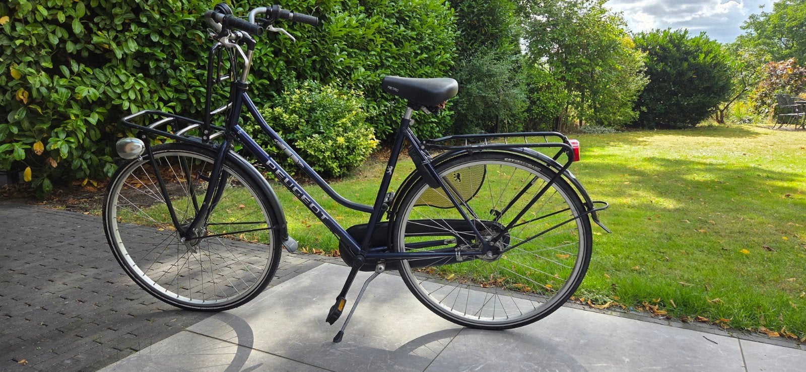 Peugeot Damesfiets 28 inch, Fietsen en Brommers, Fietsen | Dames | Damesfietsen, Gebruikt, Versnellingen, Trommelrem, Ophalen