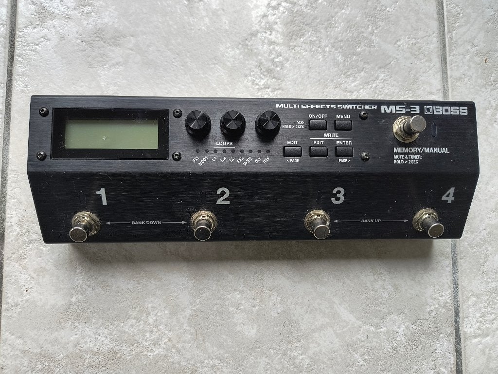 Boss MS-3 Multi Effects Switcher, Ophalen of Verzenden, Zo goed als nieuw