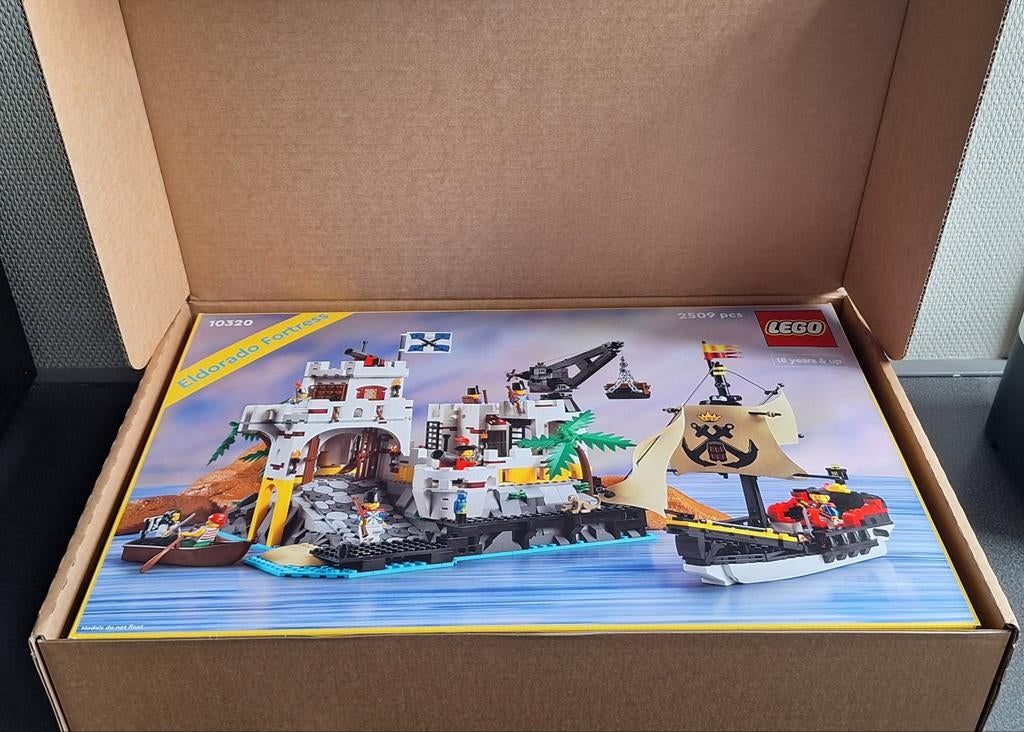 LEGO 10320 Eldorado Fortress - Nieuw en verzegeld!!, Lego, Nieuw, Ophalen of Verzenden, Icons