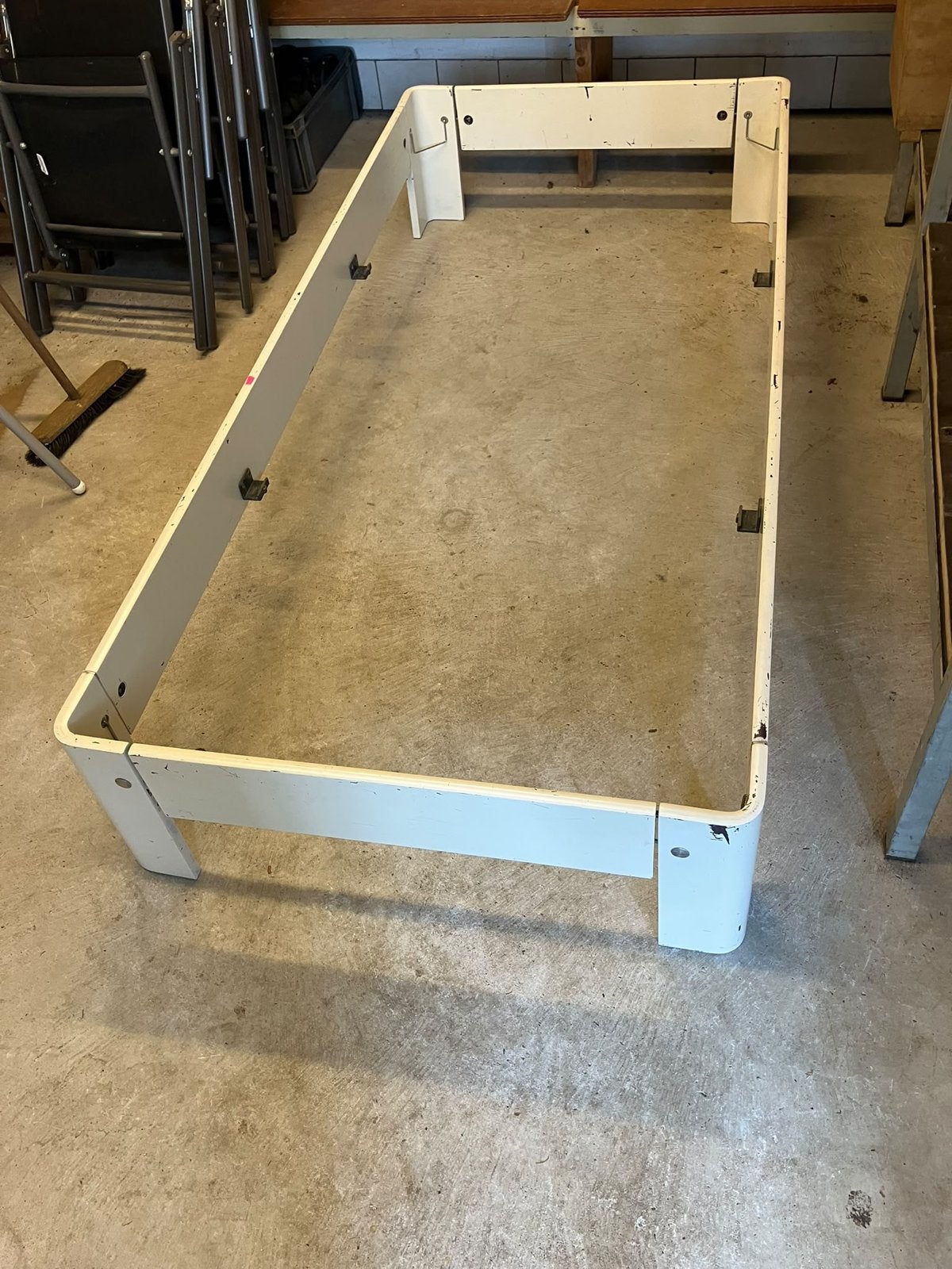 Auping Auronde 200x90 bedombouw, Ophalen, Gebruikt, 90 cm, Eenpersoons