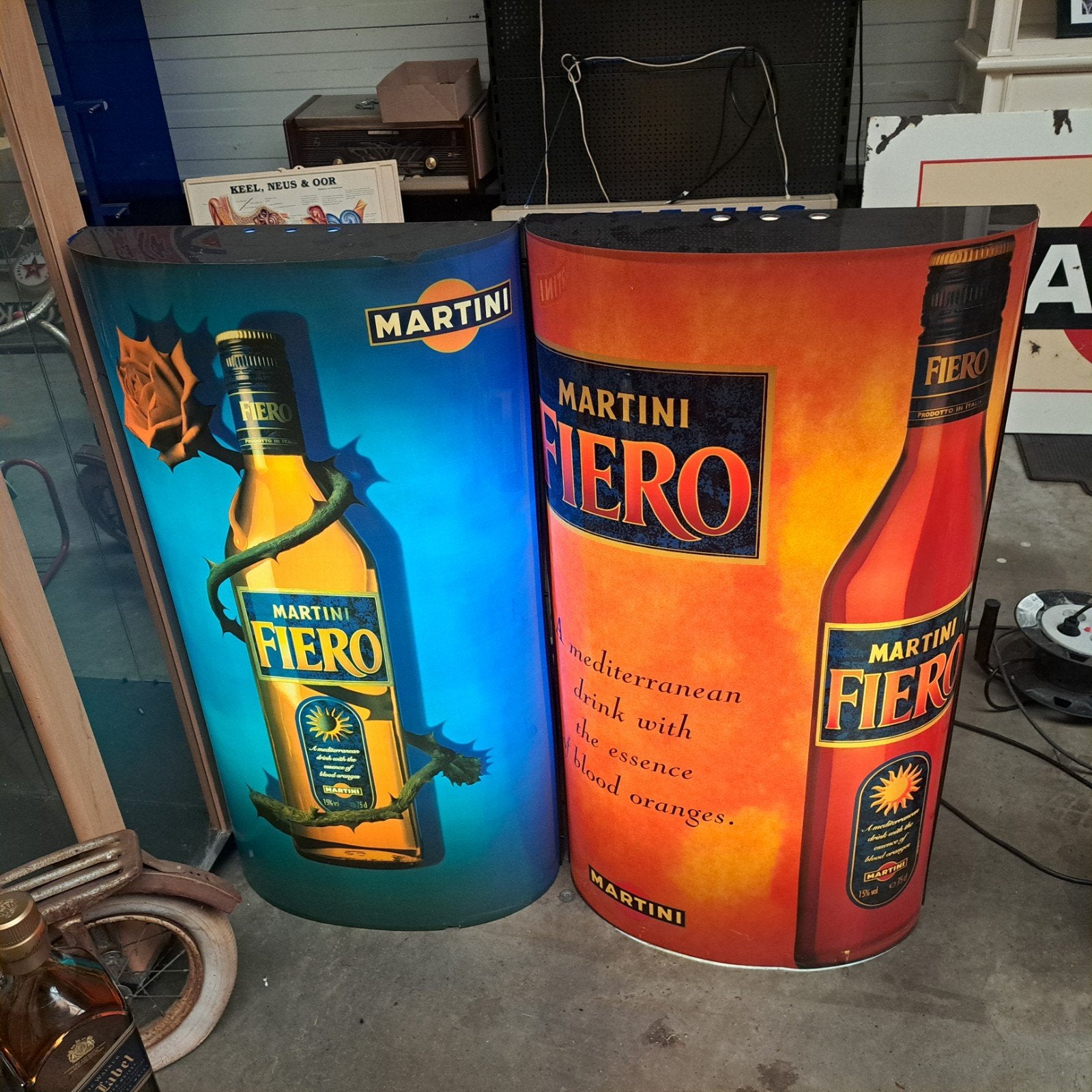 Martini Fiero barmeubel lichtbak
