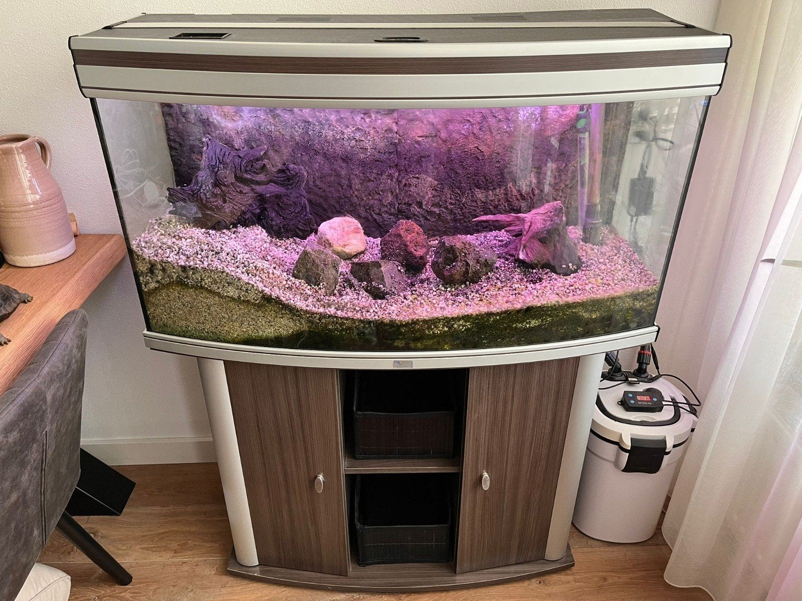 Aquarium, Ophalen, Verwarming, Leeg aquarium
