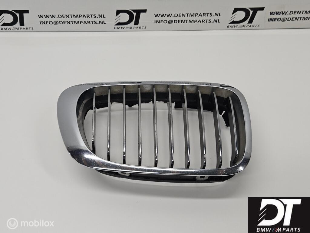 Grille rechts chrome BMW E46 Coupe PFL 51138208686, Auto-onderdelen, Gebruikt, Ophalen of Verzenden, BMW, BMW