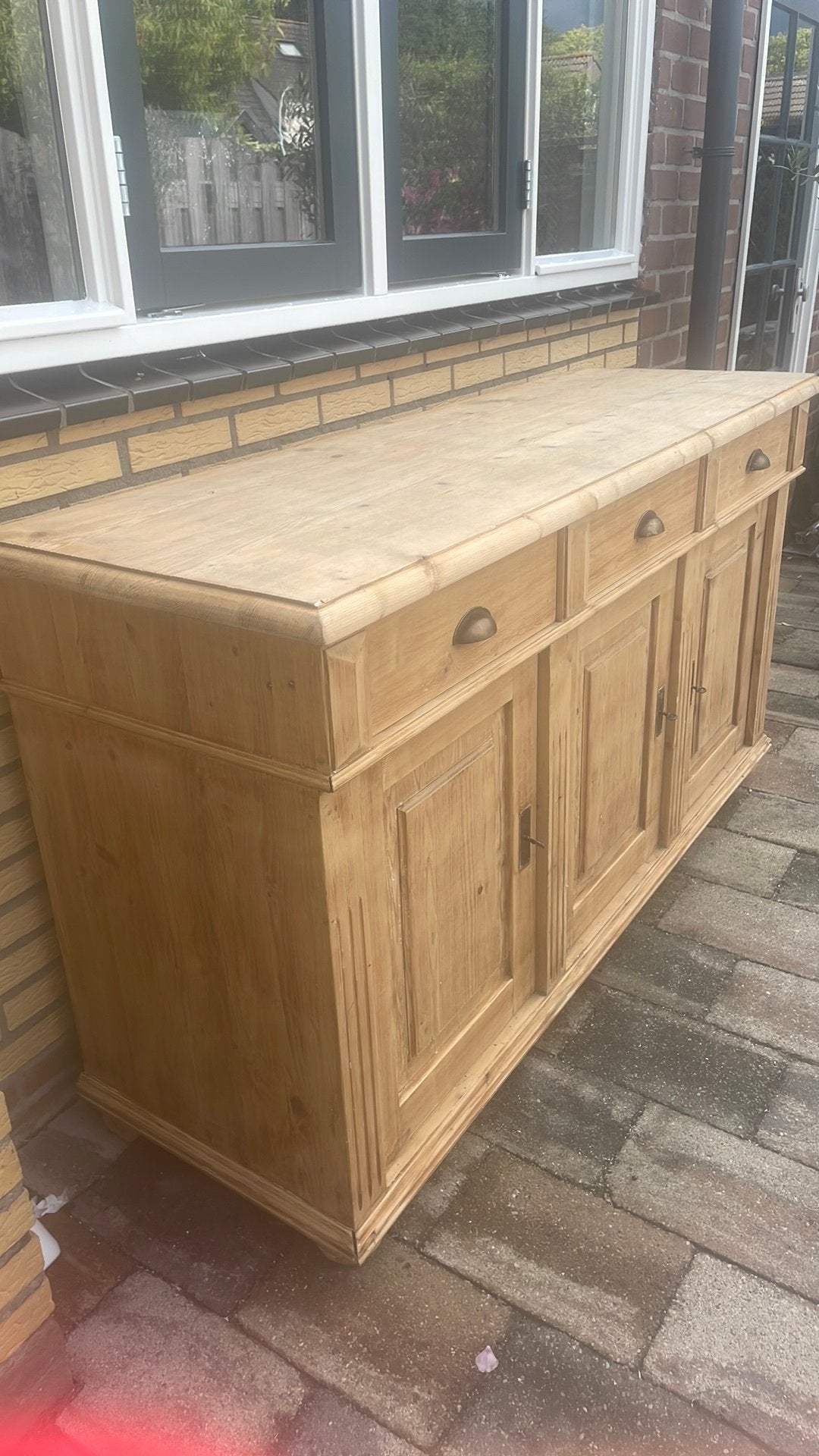 Houten oude kast 200 euro, Ophalen, Gebruikt, Landelijk, Overige houtsoorten