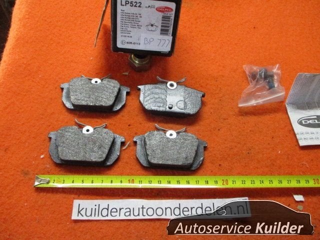 Remblokken achterzijde Alfa 33 145 146 155 spider Fiat Barch, -, -, Nieuw, Ophalen of Verzenden