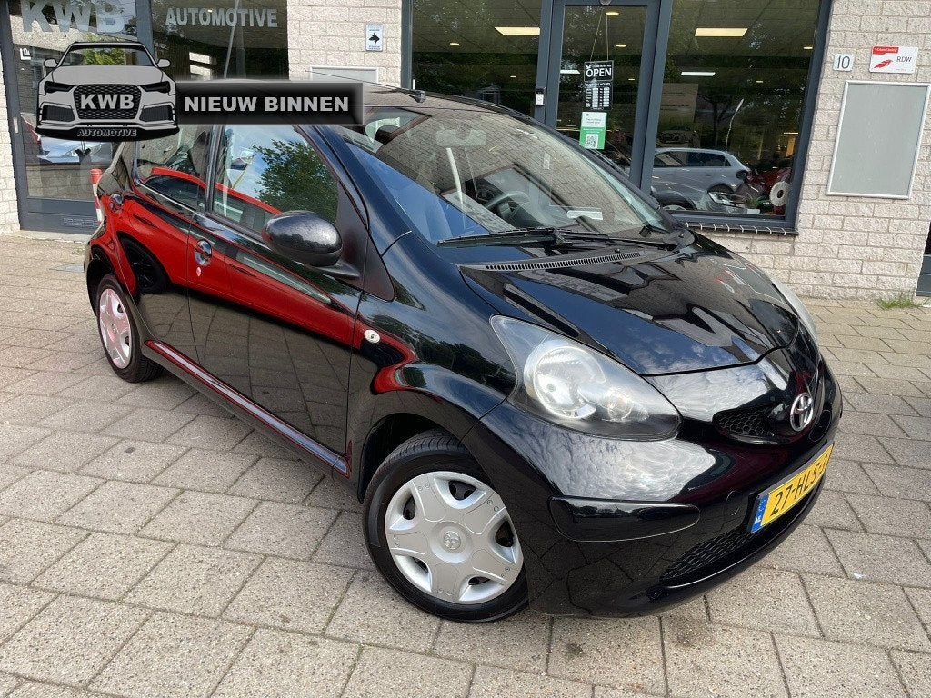 Toyota Aygo 1.0-12V 5Drs Nieuwe apk Beurt NAP (bj 2009), Gebruikt, 4 stoelen, Origineel Nederlands, Bedrijf