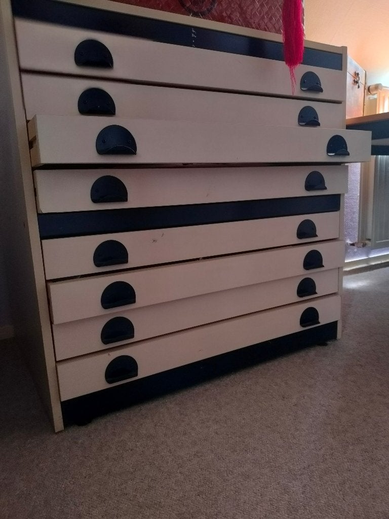 Papier ladekast, Ophalen, School en kantoor, Gebruikt, 5 laden of meer