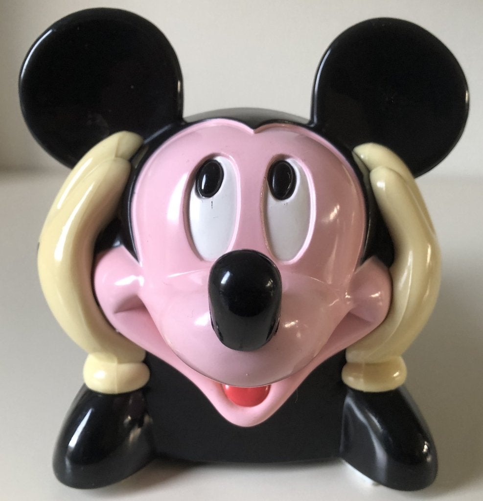 MICKEY MOUSE - HERLITZ - PENNENHOUDER, Ophalen of Verzenden, Overige figuren, Zo goed als nieuw, Gebruiksvoorwerp