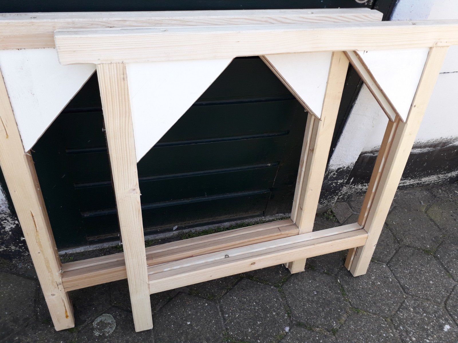 2 nieuwe klapschragen houten, Ophalen, Nieuw, Overige typen, Minder dan 2 meter