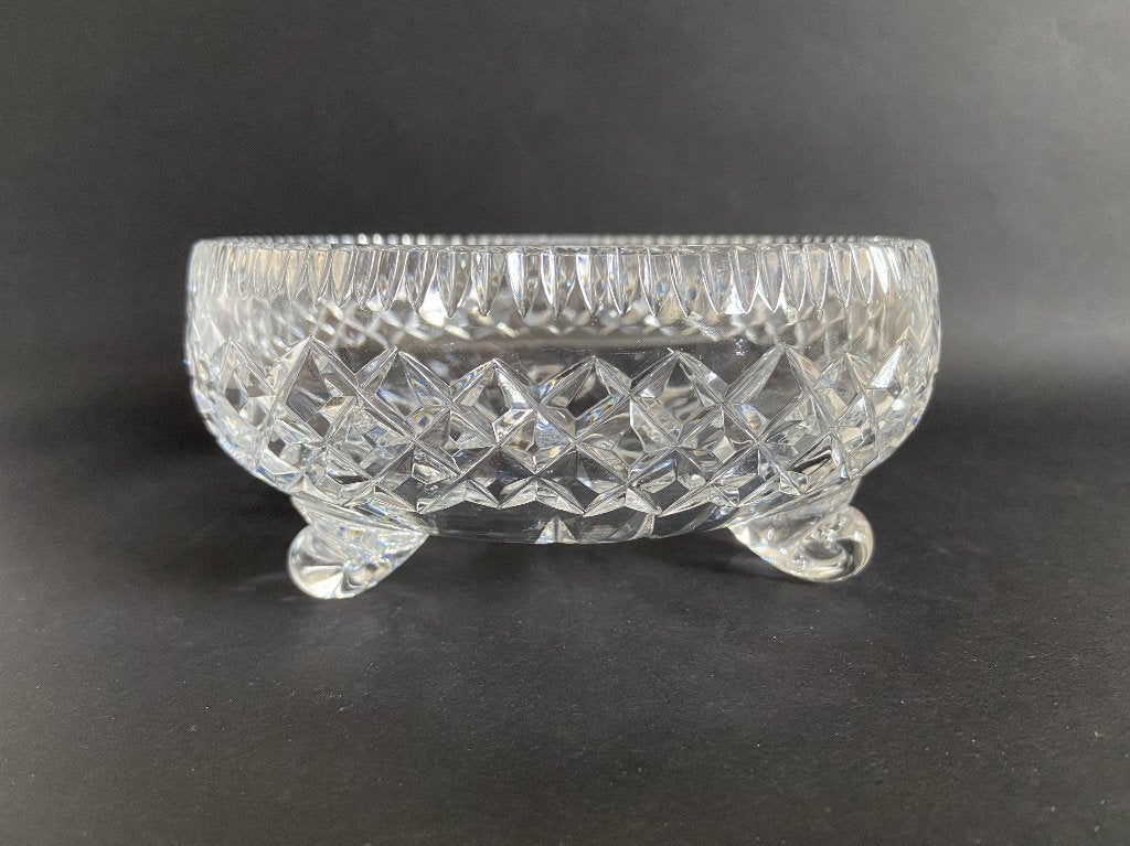 Vintage Bonbonschaaltje Bohemian Kristal 14 cm, Antiek en Kunst, Ophalen of Verzenden
