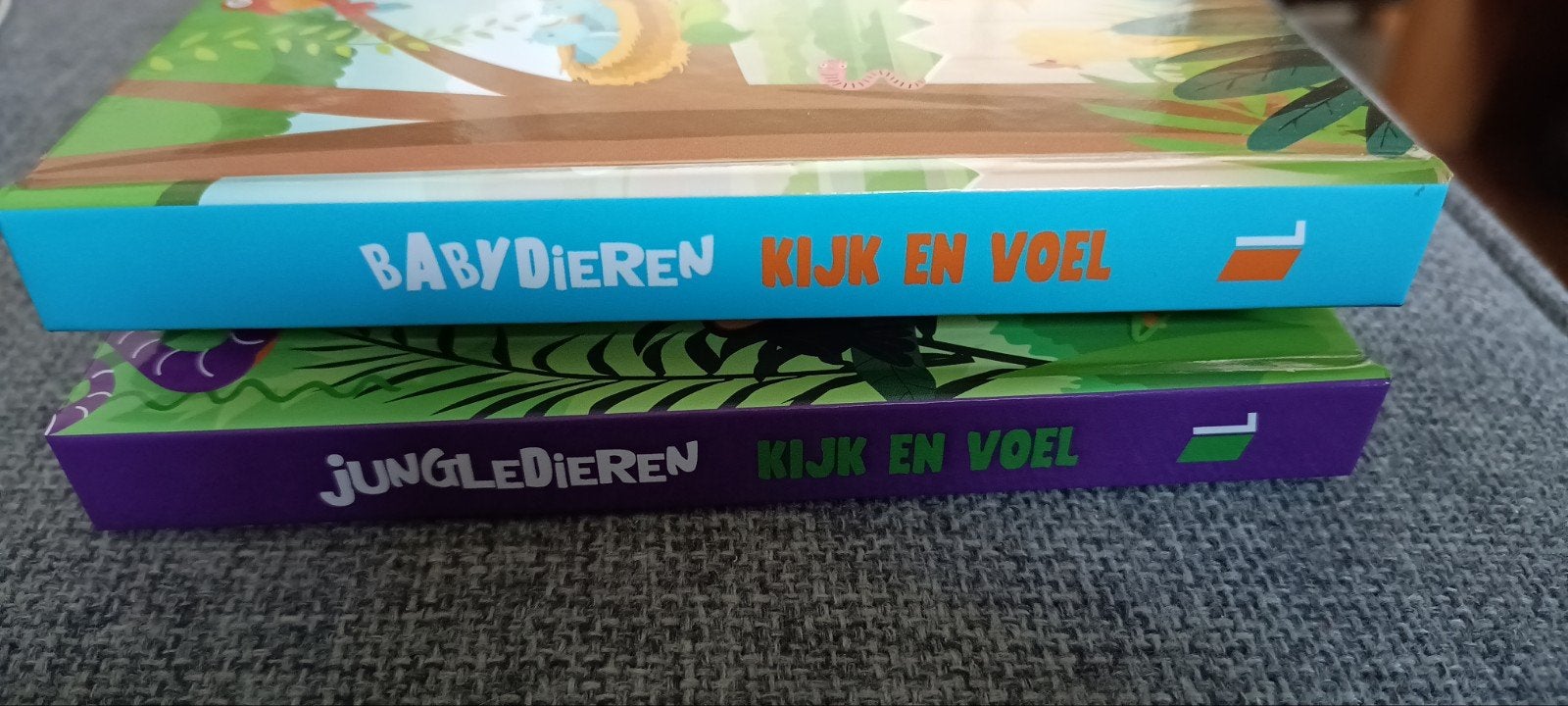 Fiona huisman voorleesboekje kijken en voelen, Ophalen of Verzenden, Zo goed als nieuw