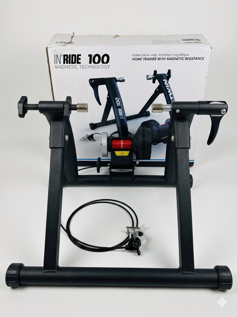 B'TWIN In'Ride 100 magnetic bike trainer, Ophalen of Verzenden, Gebruikt, Hometrainer