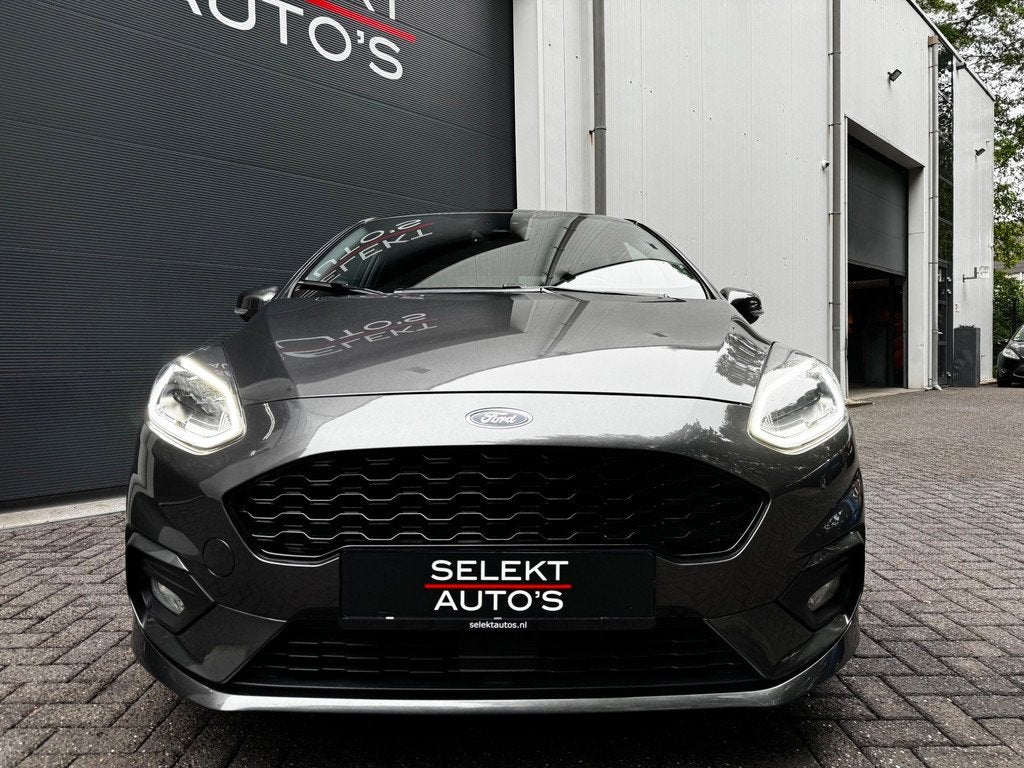 Ford Fiesta 1.0 EcoBoost ST-Line 125 Pk Pano/Full Led/Car Pl, Voorwielaandrijving, 125 pk, Gebruikt, Zwart