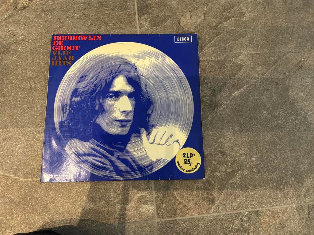 Boudewijn de Groot - Vijf Jaar Hits 2LP, Cd's en Dvd's, Vinyl | Pop, Gebruikt, 12 inch, Ophalen of Verzenden