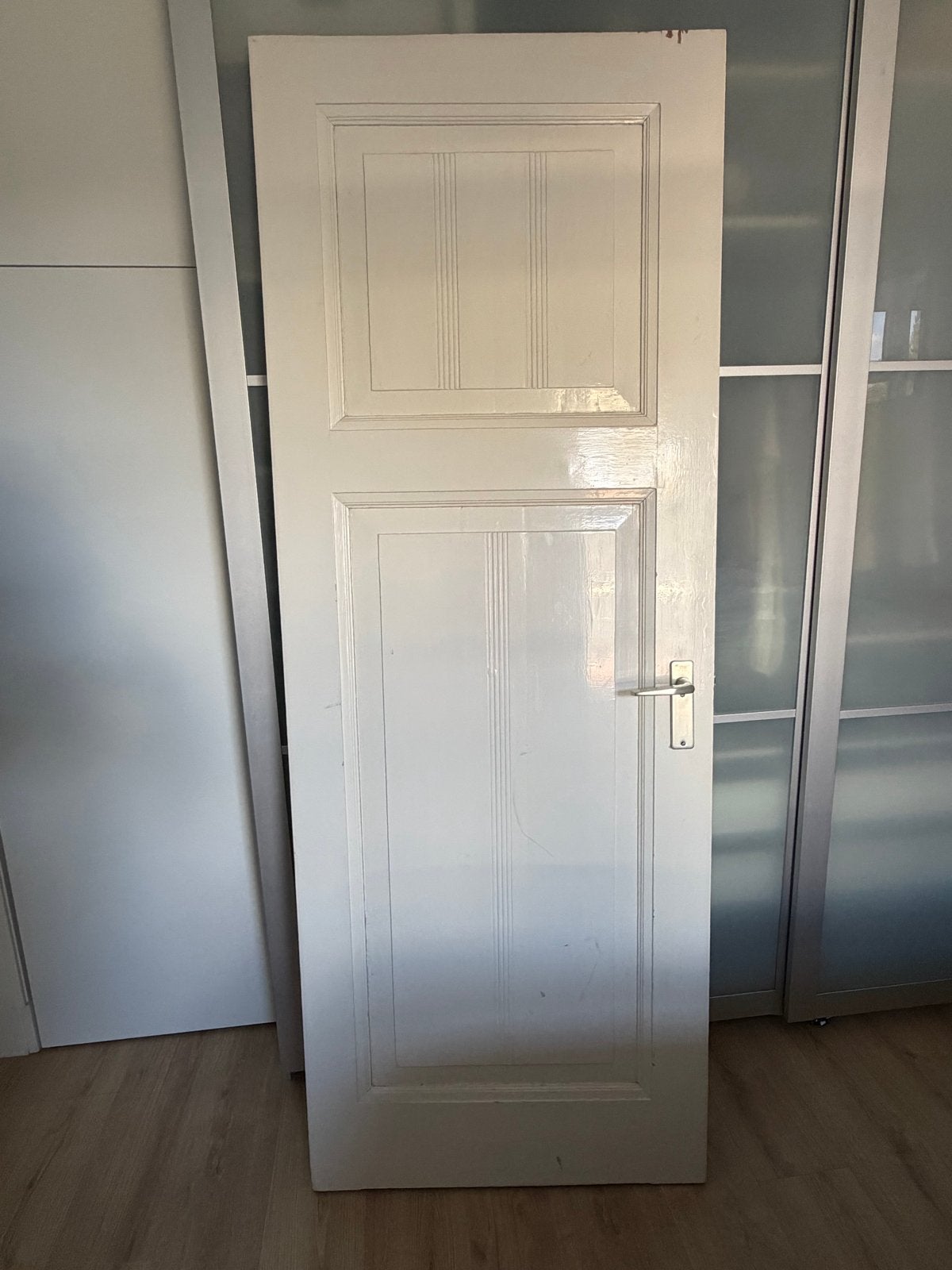 Binnendeur wit - 210 cm hoog, 79 cm breed, Ophalen, Gebruikt, Minder dan 80 cm, Binnendeur