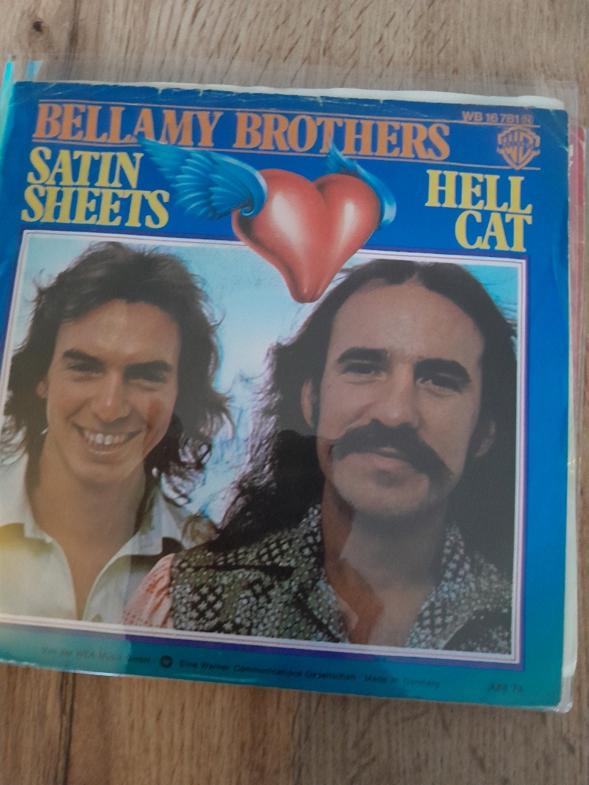 Bellamy brothers 7inch hell cat, Ophalen of Verzenden, Zo goed als nieuw, Pop