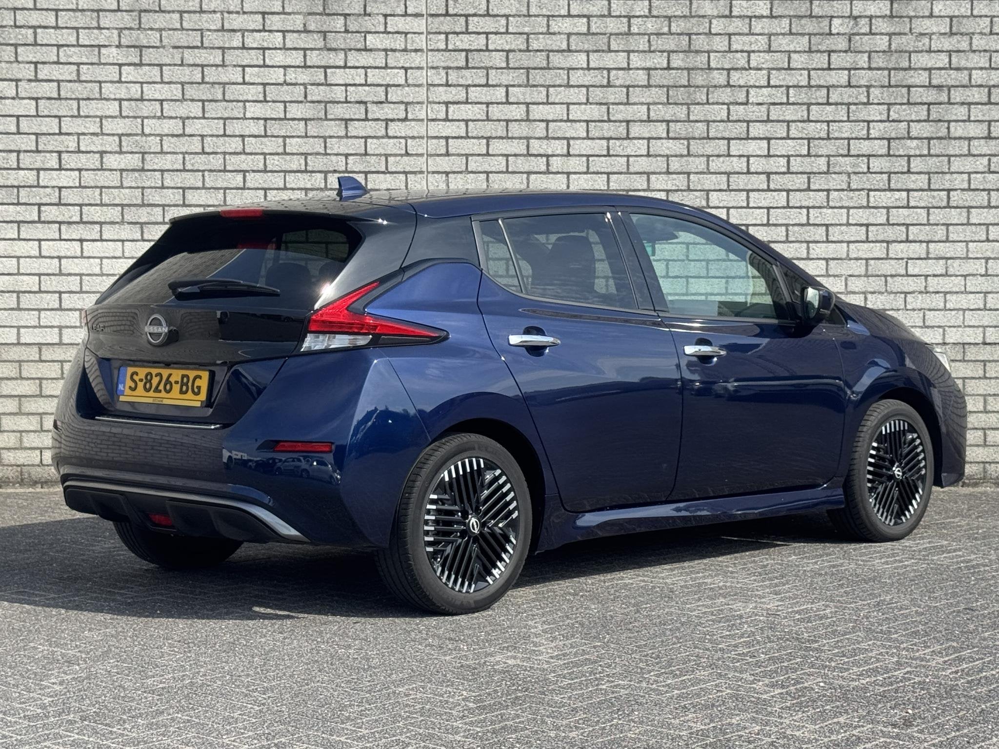 Nissan LEAF Tekna 40 kWh | 360° Camera | ProPILOT | Leder |, Auto's, Gebruikt, Huisgarantie, Blauw, Origineel Nederlands