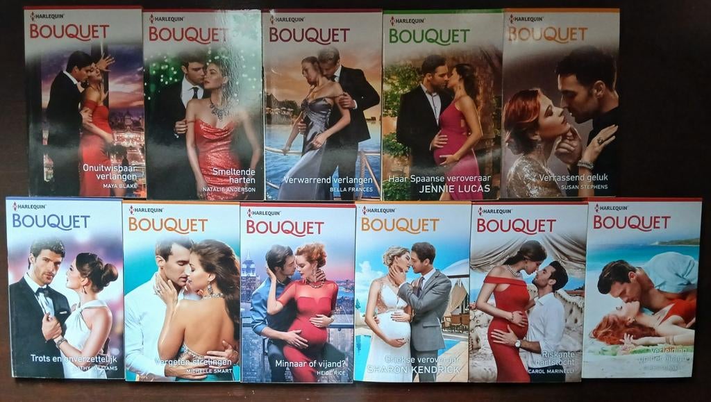 Bouquetreeks boekjes (34 stuks), Boeken, Ophalen of Verzenden, Zo goed als nieuw
