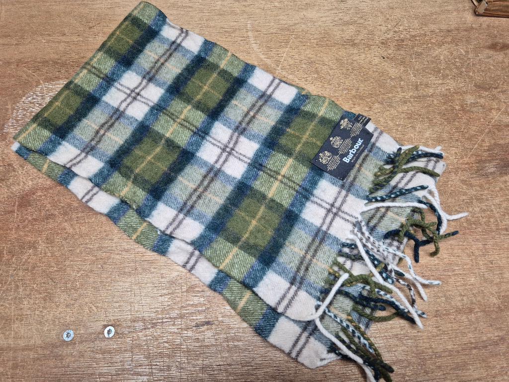 Barbour sjaal origineel., Barbour, Verzenden, Overige maten, Zo goed als nieuw