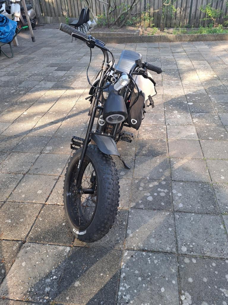 Fatbike met gashendel - 35 km/u, accu 50+ km, Ophalen of Verzenden