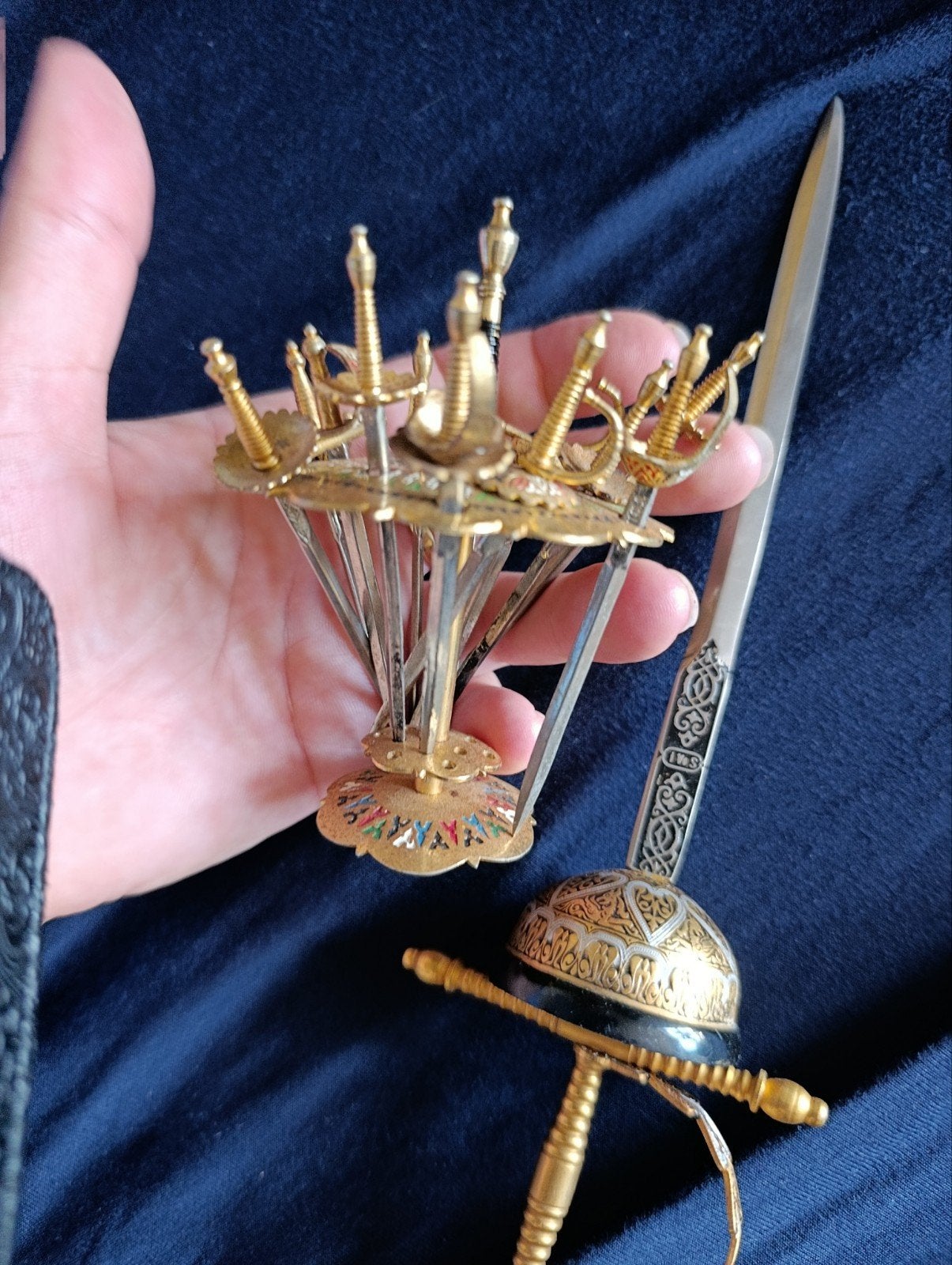 vintage toledo prikkers en brievenopener, Antiek en Kunst, Ophalen of Verzenden